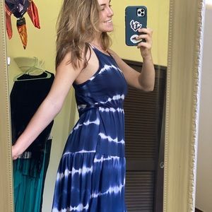 Tie dye soft dress, like new